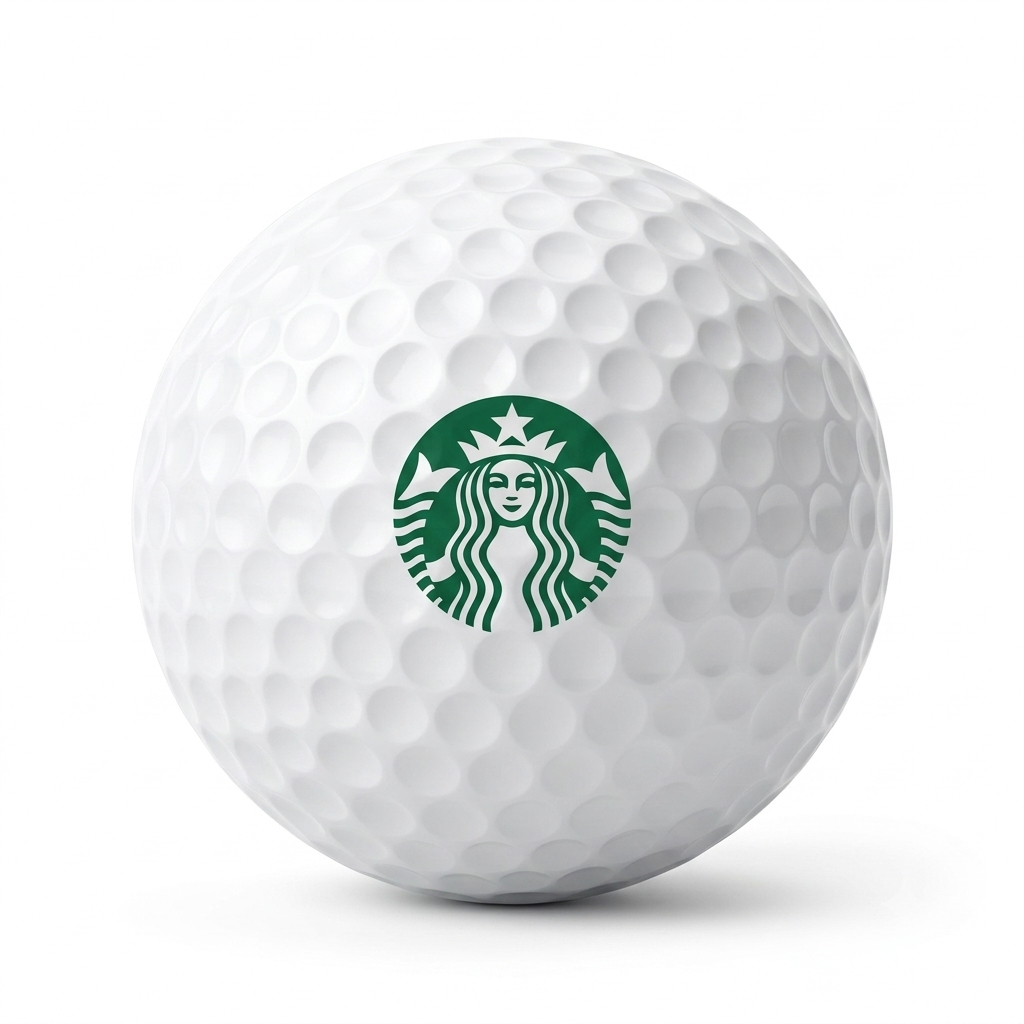 Coffee Siren Golf Ball ID Stamp | Starbucks Inspired Ball Marker