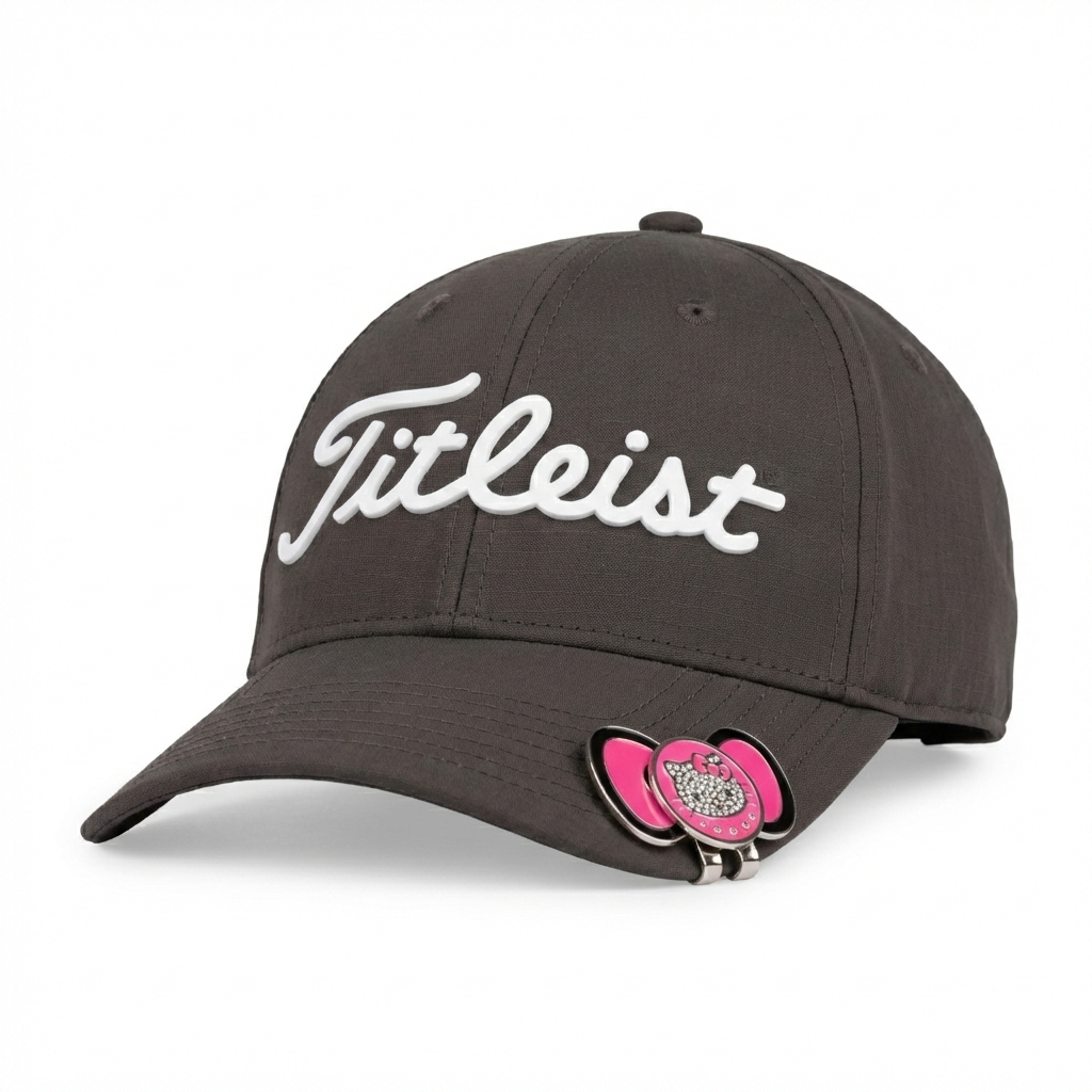Hello Kitty Couture Golf Set – Shimmering Magnetic Hat Clip & Ball Markers