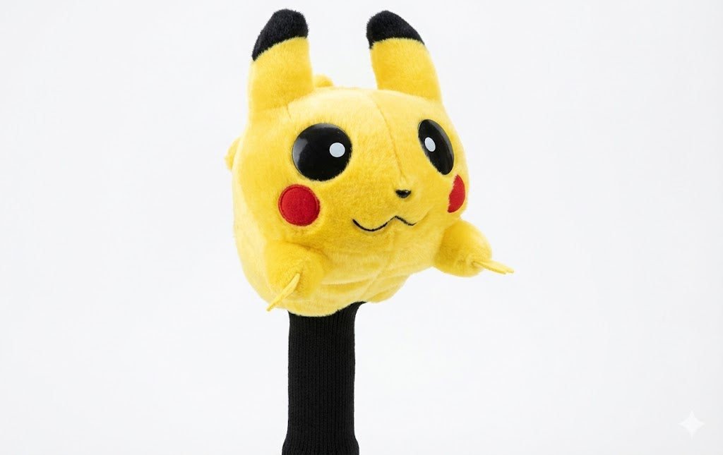 Plush Character Hybrid Golf Headcover – Soft Protection & Iconic Style