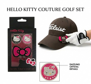 Hello Kitty Couture Golf Set – Shimmering Magnetic Hat Clip & Ball Markers