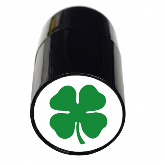 Clover Golf Ball ID Stamp | Lucky Shamrock Ball Marker