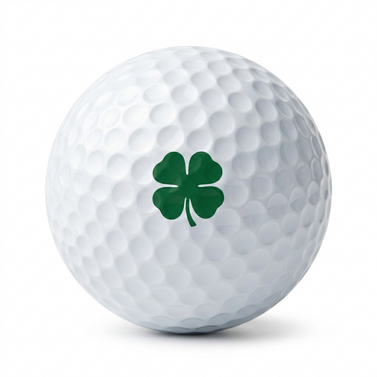 Clover Golf Ball ID Stamp | Lucky Shamrock Ball Marker