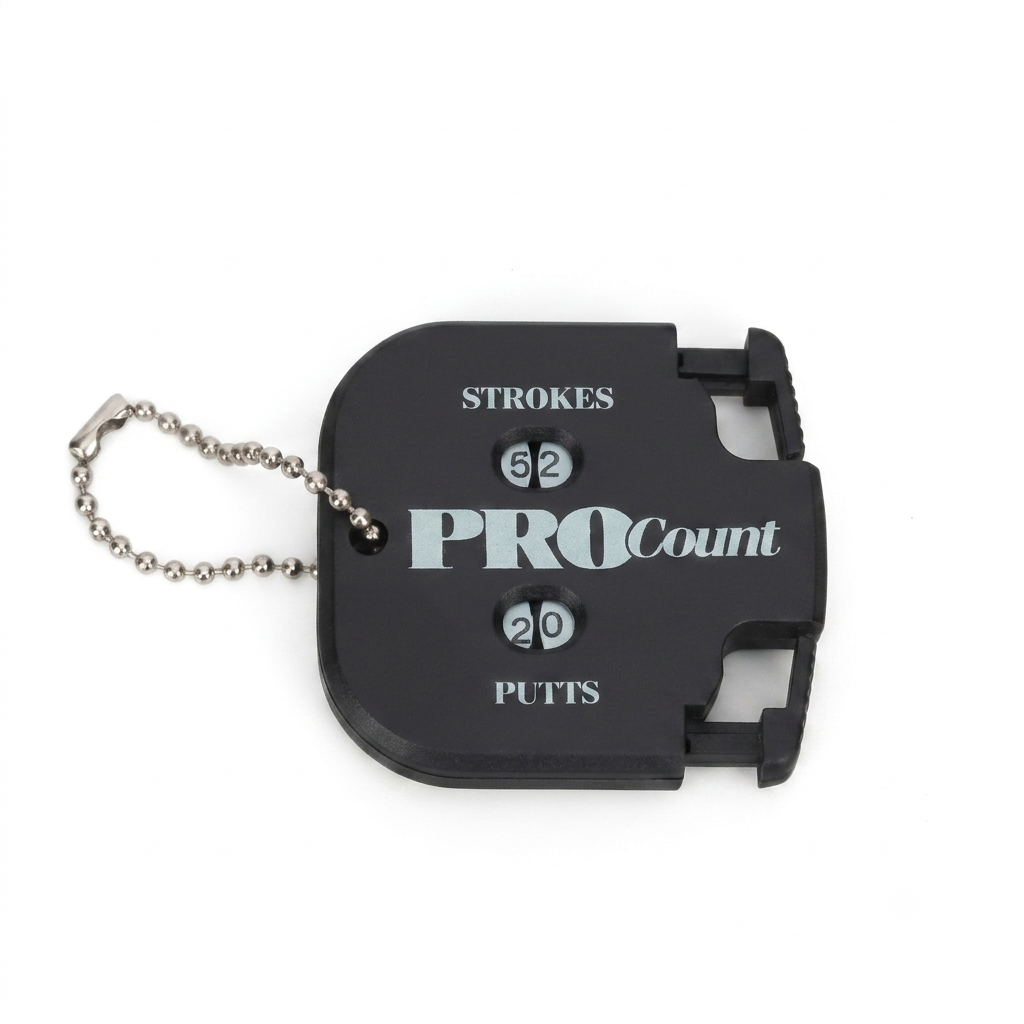 PRO Count Golf Score Tracker | Dual Stroke & Putt Counter