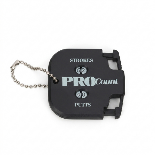 PRO Count Golf Score Tracker | Dual Stroke & Putt Counter
