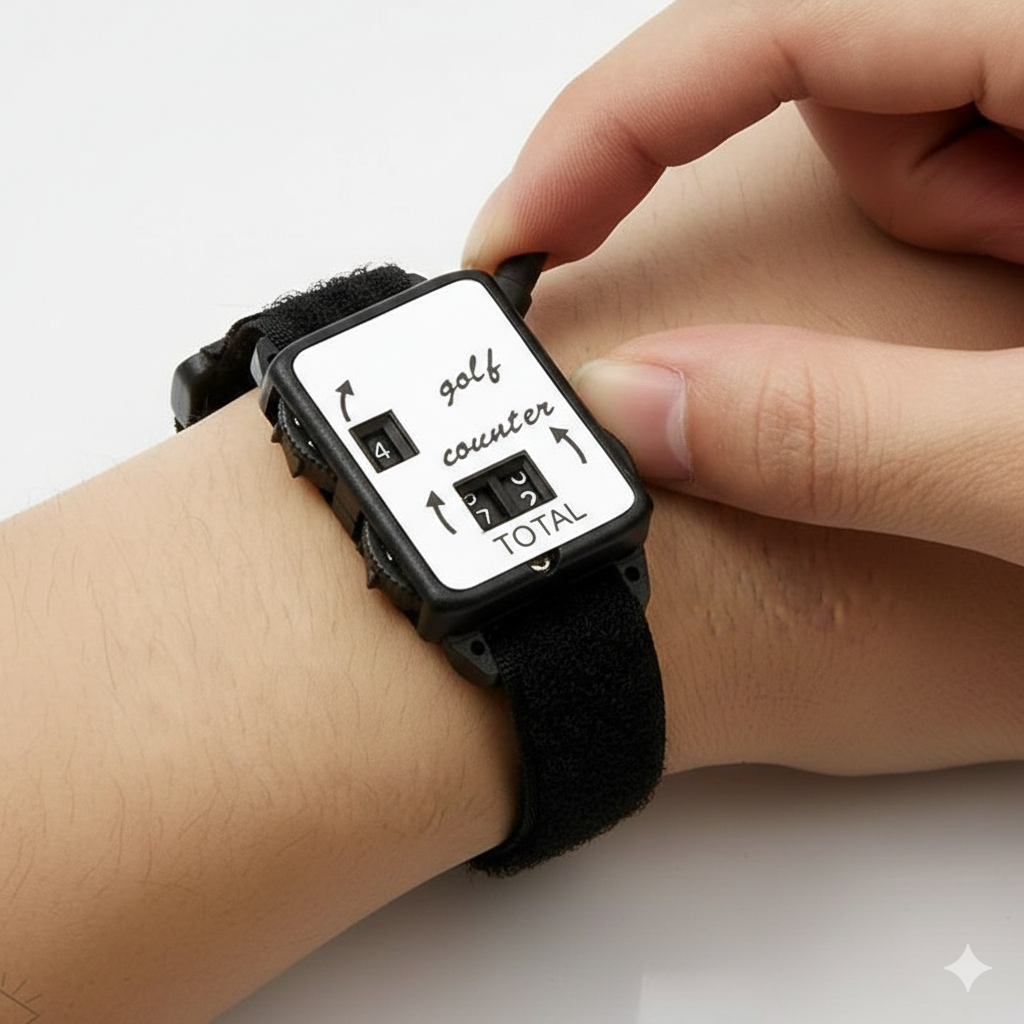 Golf Wrist Score Counter – Effortless Stroke Tracking